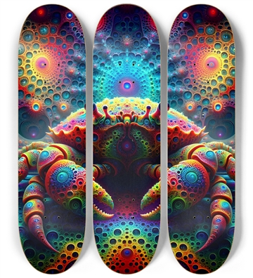 Psychedelic Fractal Crab #2