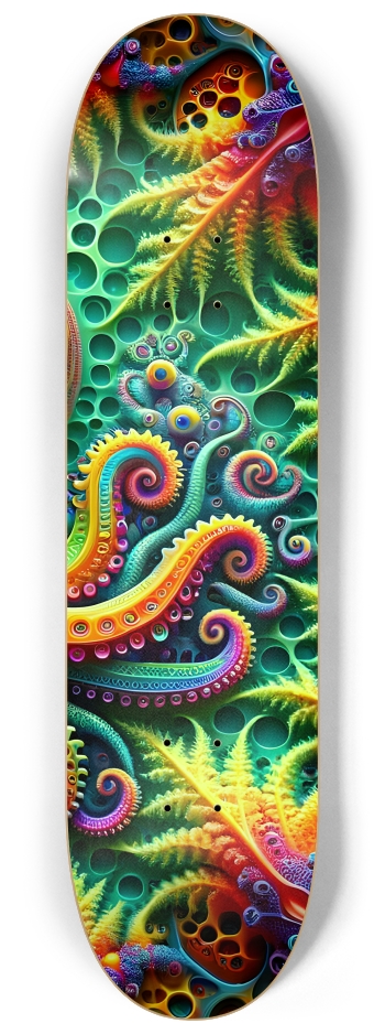 Psychedelic Fractal Octopus #5 #3