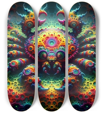 Psychedelic Fractal Crab #3