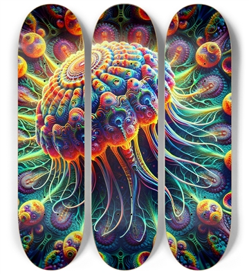 Psychedelic Fractal Jellyfish #4