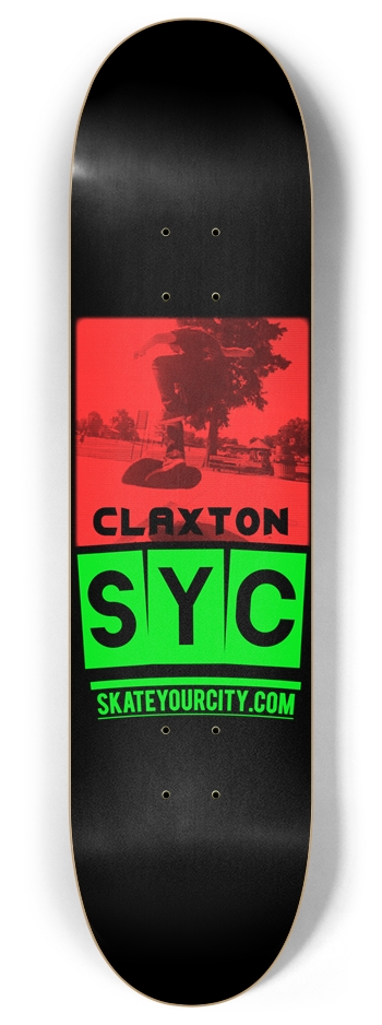 SYC Donovan Claxton 8" 8 Inch Skateboard Deck