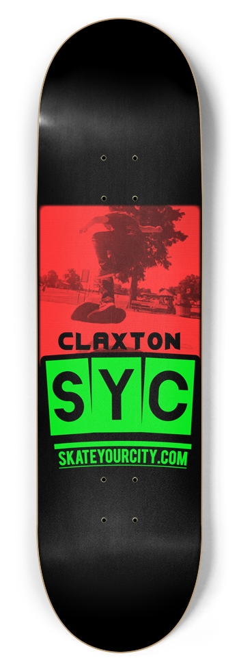 SYC Donovan Claxton 8.75" 8-3/4 Inch Skateboard
