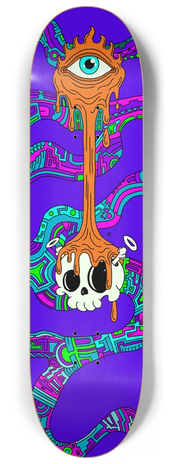 Endrythi x Quirkies Glow Deck (Purple)