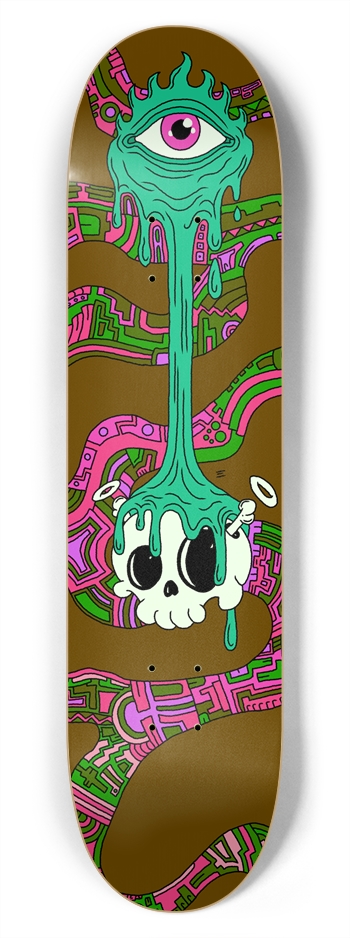 Endrythi x Quirkies Glow Deck (Brown)