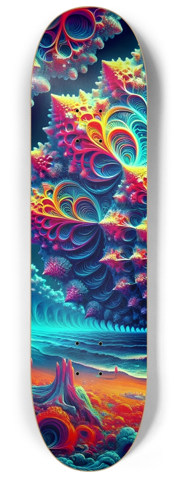 Psychedelic Fractal Waterfront #5 #1