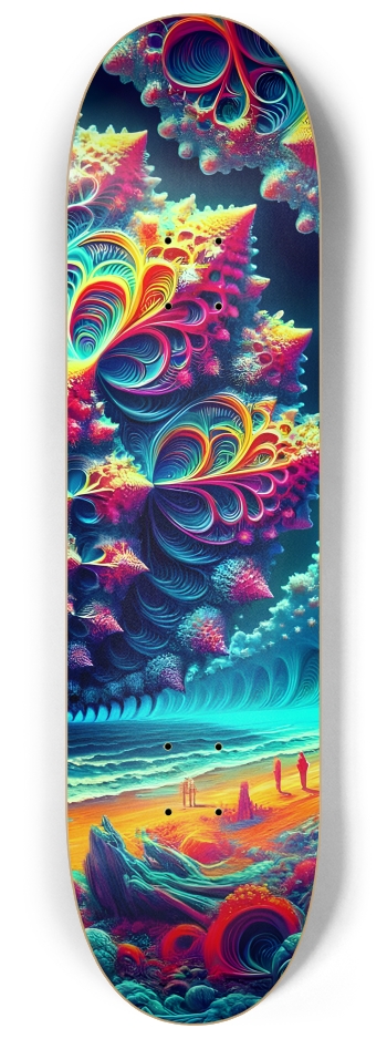 Psychedelic Fractal Waterfront #5 #3
