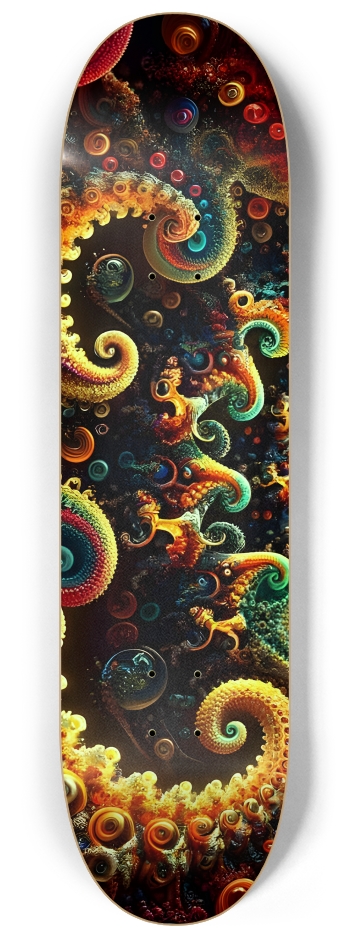 Psychedelic Fractal Sea Horse #1 #1
