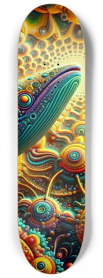 Psychedelic Fractal Whale #1 #3