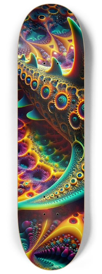 Psychedelic Fractal Shark #4 #1