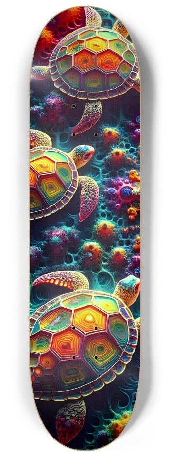 Psychedelic Fractal Sea Turtle #2 #1