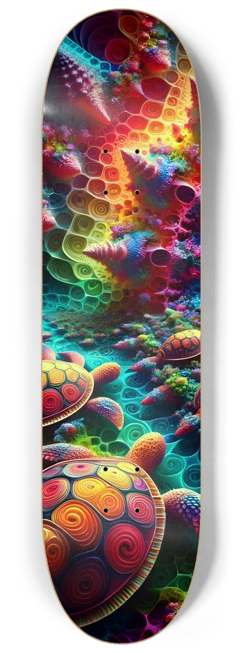Psychedelic Fractal Sea Turtle #4 #1