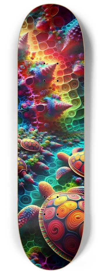 Psychedelic Fractal Sea Turtle #4 #3