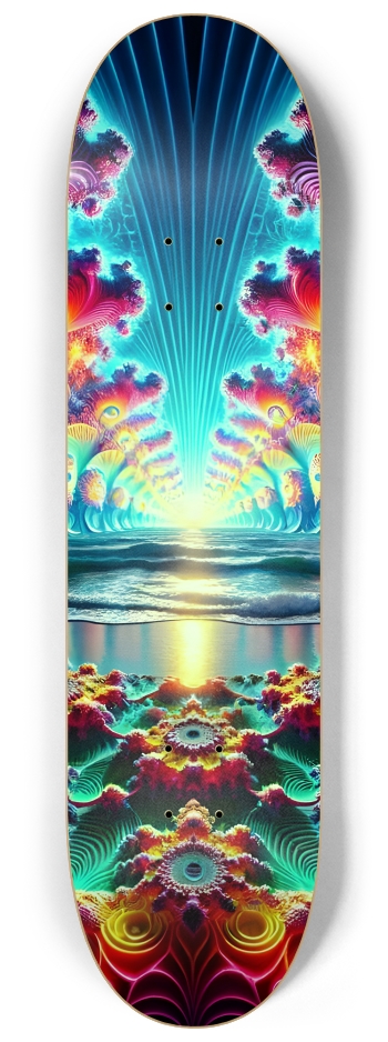 Psychedelic Fractal Waterfront #3 #2