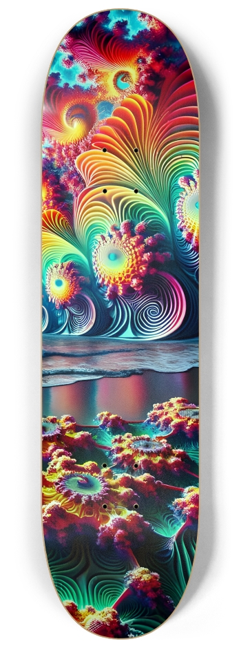 Psychedelic Fractal Waterfront #3 #3