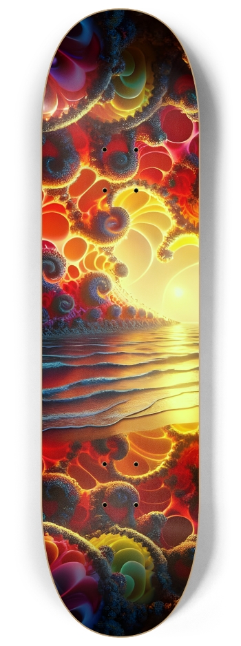 Psychedelic Fractal Waterfront #2 #1