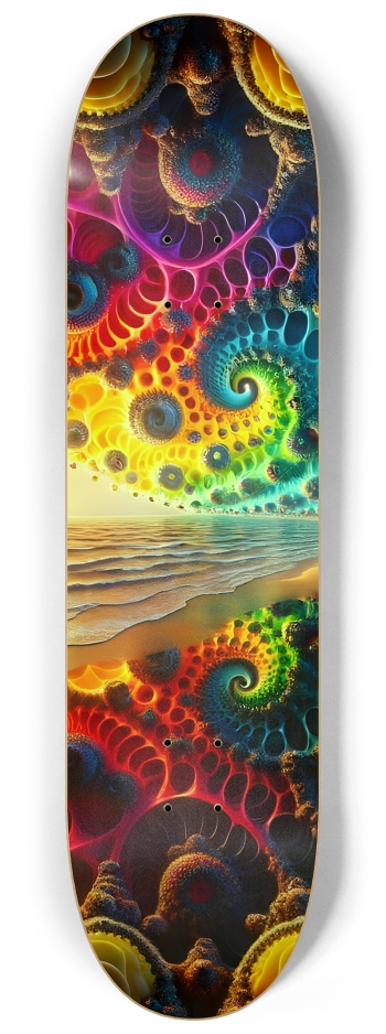 Psychedelic Fractal Waterfront #2 #2
