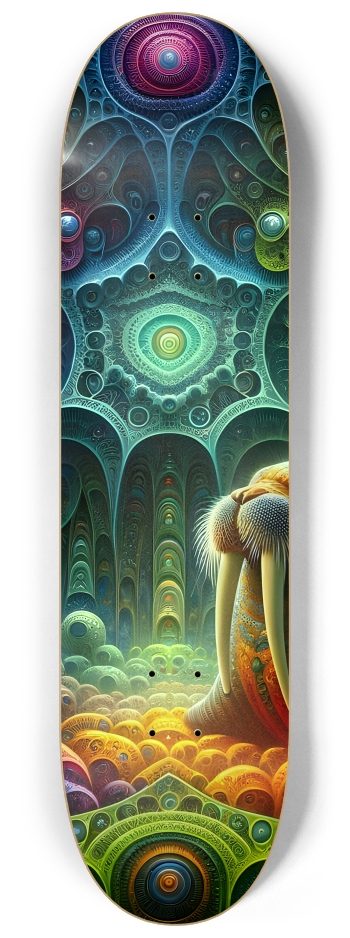 Psychedelic Fractal Walrus #3 #2