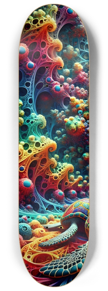 Psychedelic Fractal Sea Turtle #1 #1