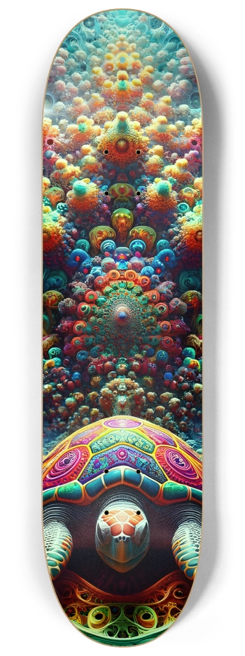 Psychedelic Fractal Sea Turtle #1 #2