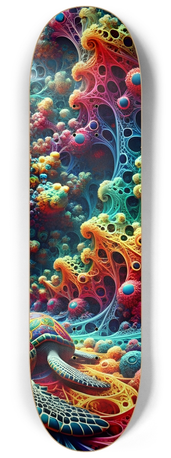 Psychedelic Fractal Sea Turtle #1 #3