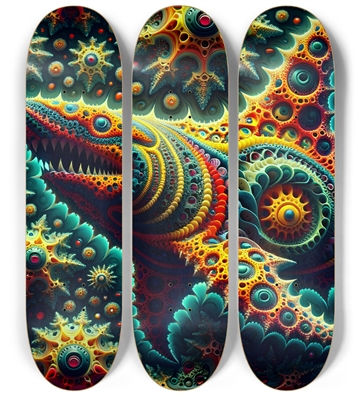 Psychedelic Fractal Shark #3