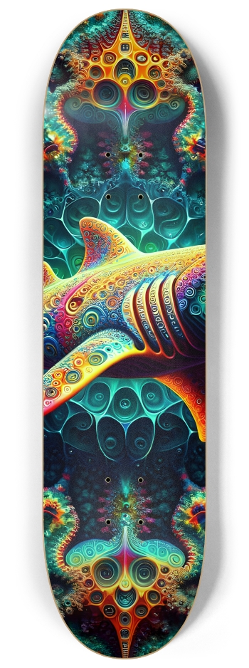 Psychedelic Fractal Shark #2 #2