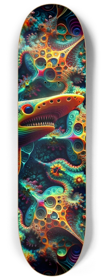 Psychedelic Fractal Shark #2 #3