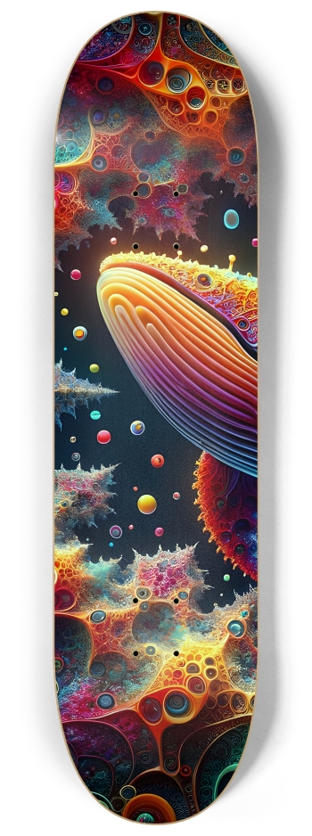 Psychedelic Fractal Whale #4 #1