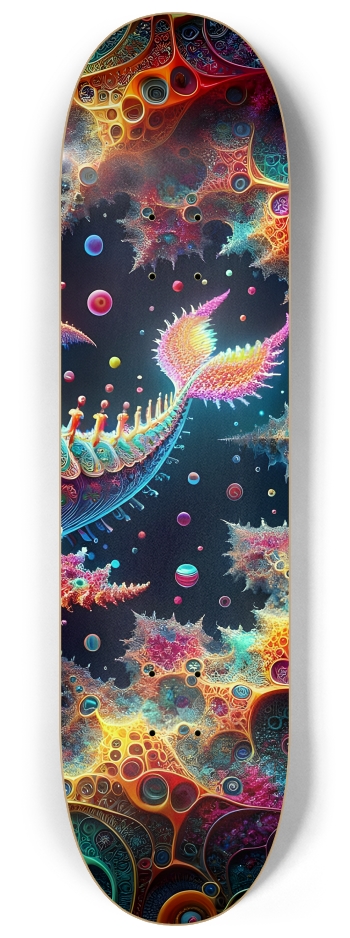 Psychedelic Fractal Whale #4 #3