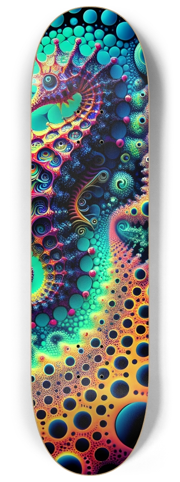 Psychedelic Fractal Sea Horse #4 #3