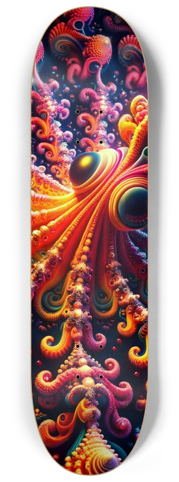 Psychedelic Fractal Squid #3 #2