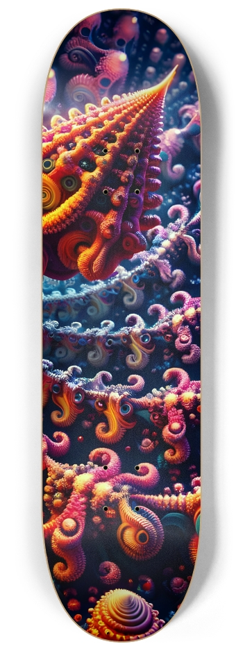 Psychedelic Fractal Squid #3 #3
