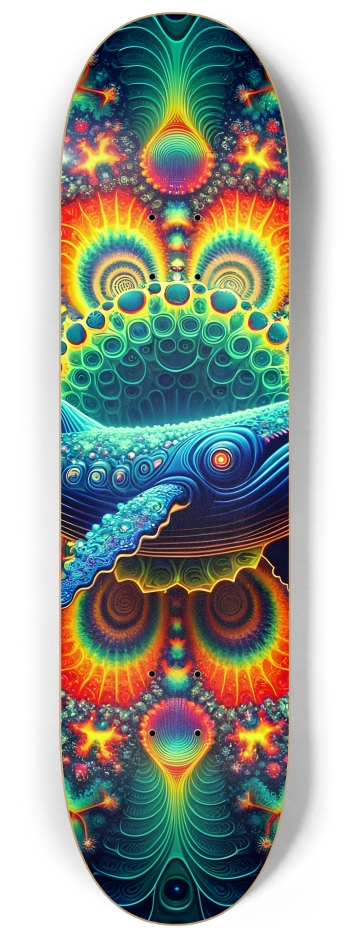 Psychedelic Fractal Whale #2 #2