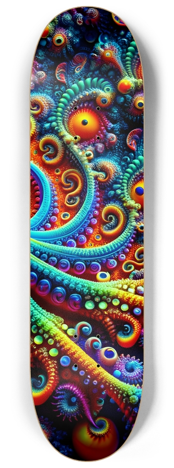 Psychedelic Fractal Squid #2 #3