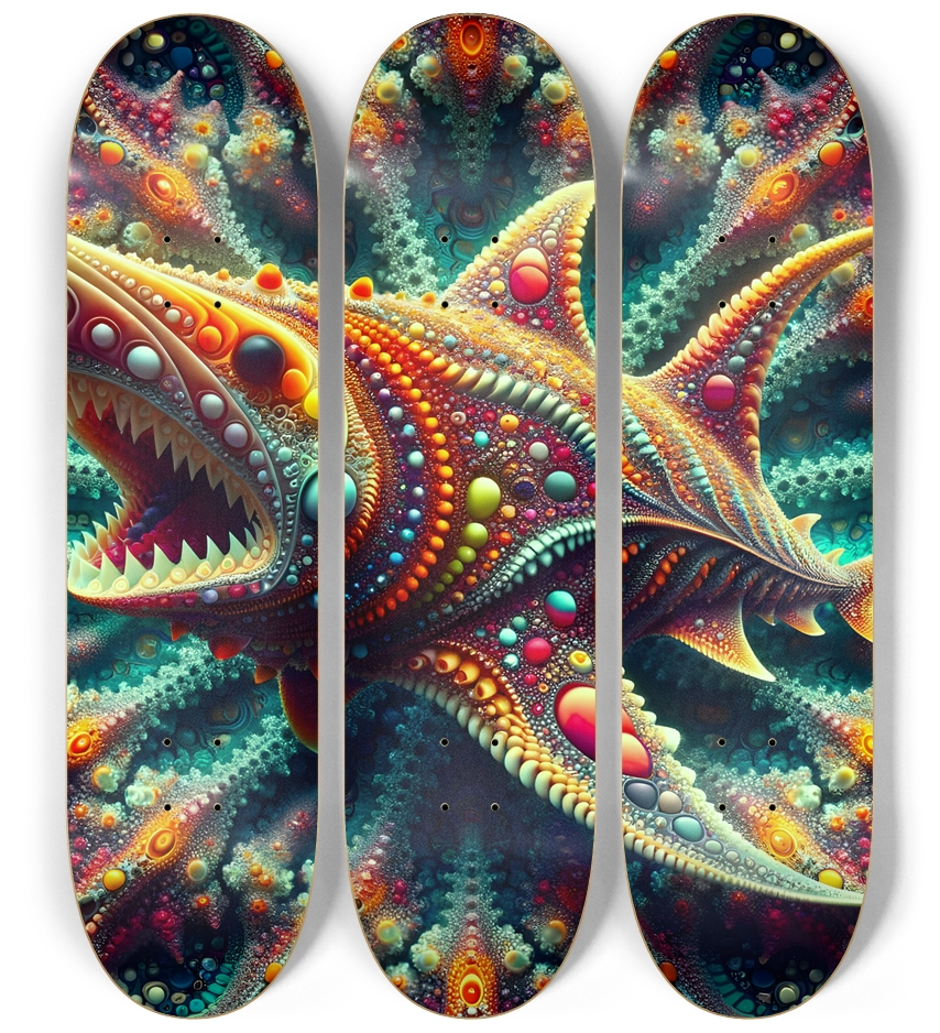 Psychedelic Fractal Shark #5