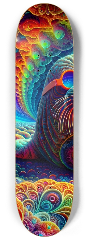 Psychedelic Fractal Walrus #2 #1