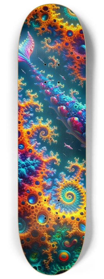Psychedelic Fractal Whale #5 #1