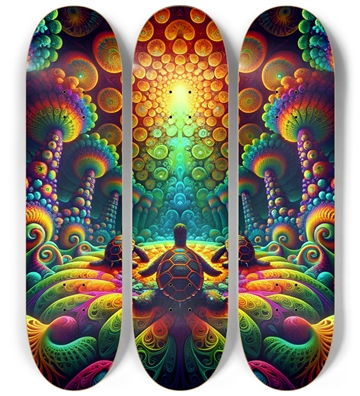 Psychedelic Fractal Sea Turtle #5