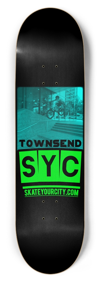 SYC Donald Townsend 8.75" 8-3/4 Inch Skateboard