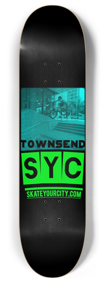SYC Donald Townsend 8" 8 Inch Skateboard Deck