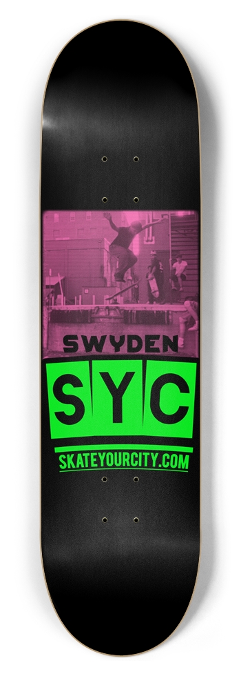 SYC Jayken Swyden 8.5" 8-1/2 Skateboard Deck