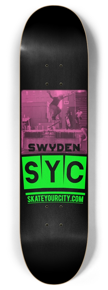 SYC Jayken Swyden 8" 8 Inch Skateboard Deck