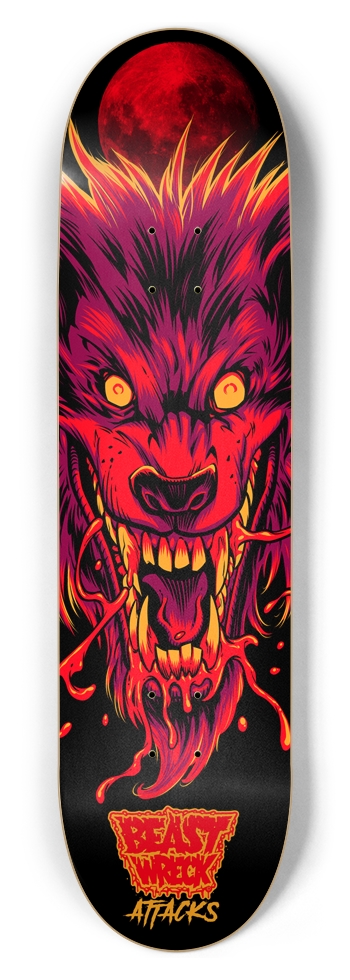 BeastWolf 8.5" Deck 8-1/2 Skateboard Deck