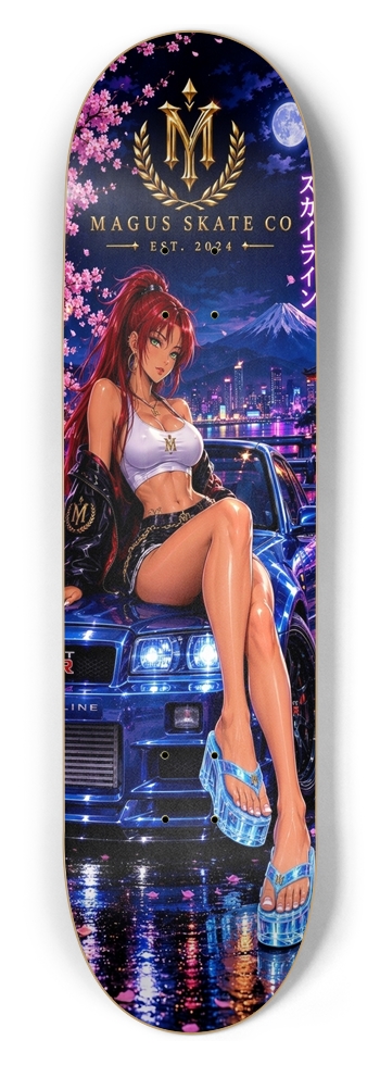 Magus Skate Co "Nissan Skyline R34 Mage"