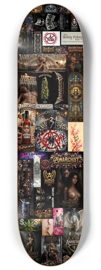 ANARCHIST Tiles 8-1/4 Skateboard Deck