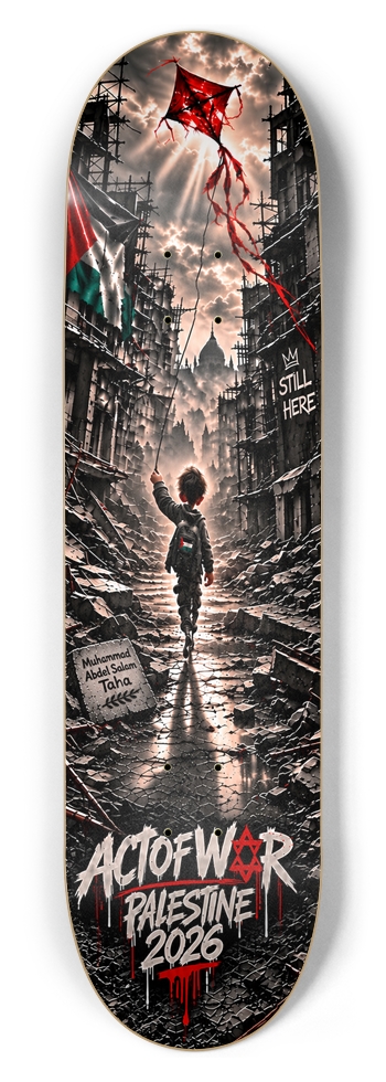 Act of War 8-1/2 Skateboard Deck