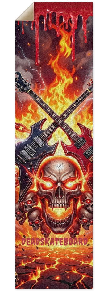 DEADSKATEBOARD GRIPTAPE METAL