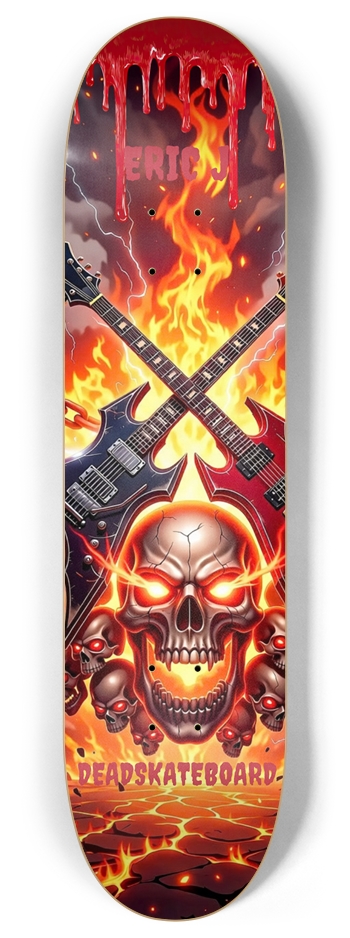 ERIC J PRO DEADSKATEBOARD METAL
