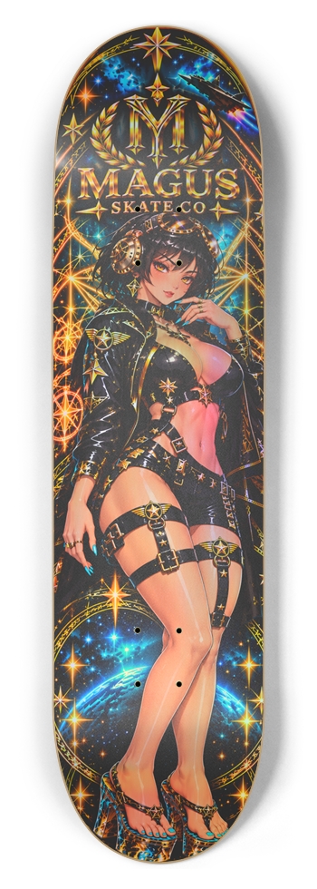 Magus Skate Co "Fighter Pilot Mage" 8-1/2 Skateboard Deck