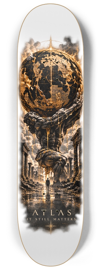 Weight of the World 8-1/4 Skateboard Deck